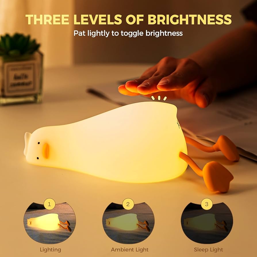 Silicon Duck Character Lamp