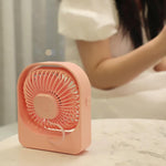 USB Rechargeable Portable Mini Cooling Fan 180° Adjustable Table Fan