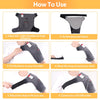 Portable Heat Shoulder Wrap Belt USB Shoulder Heating Pad Rotator Cuff Pain Upper Arm Muscle Relief 3 Heating Setting