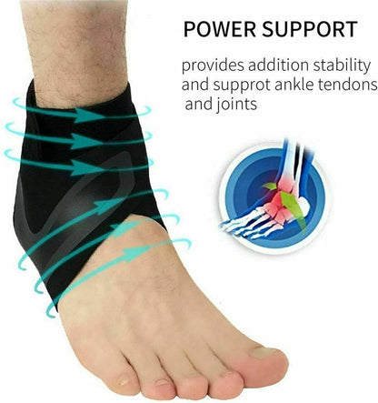 Ankle Support Ankle Pads Elastic Brace Guard Foot Ankles Protector Wrap (high return)