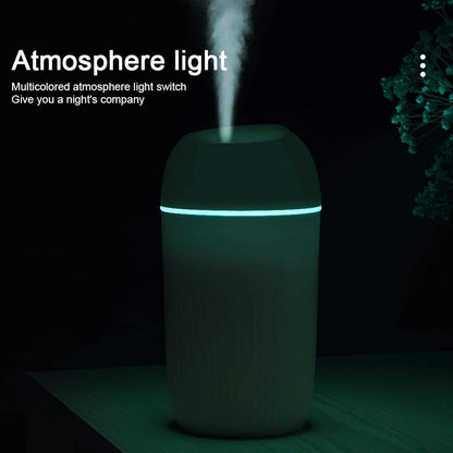 Mini USB Air Humidifier & Mist Diffuser – Green