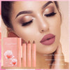 Dragon Ranee Light Luxury Nude Matte Lipstick Lip Crayon 3Pcs Set