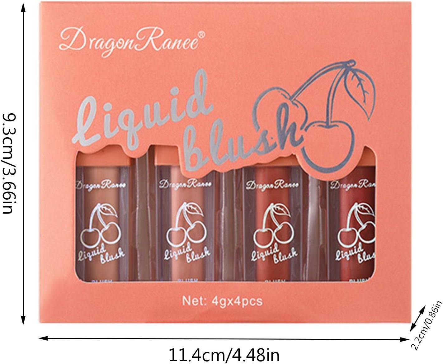 Dragon Ranee Liquid Blush 4 Pcs Pack