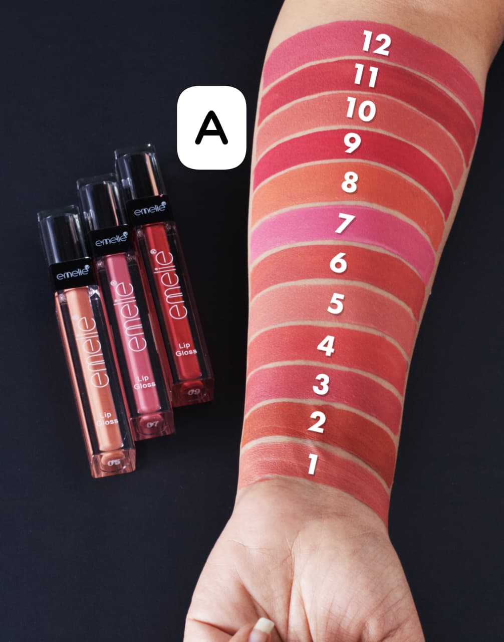 Emelie Matte Lip Gloss