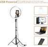 26cm Selfie LED Ring Light with 7ft Tripod Stand