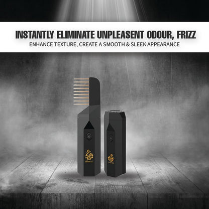 2 in 1 Hair Comb Incense Burner &amp; Home Diffuser Rechargeable