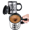 Stainless Steel Coffee Mug Self Stiring Mug