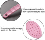 2in1 Bristles Scrubber With Long Handle Bath Brush