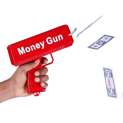 Money Launcher Toy for Parties with Play Money Included for All Ages