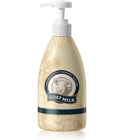 Zhiduo Goat Milk Deep Moisture Body Wash Moisturizing Body Cleanser Whitening Bath Body Wash Shower Gel Skin Cleaning Beautifying Fragrance Deep Moisturizing Body Wash