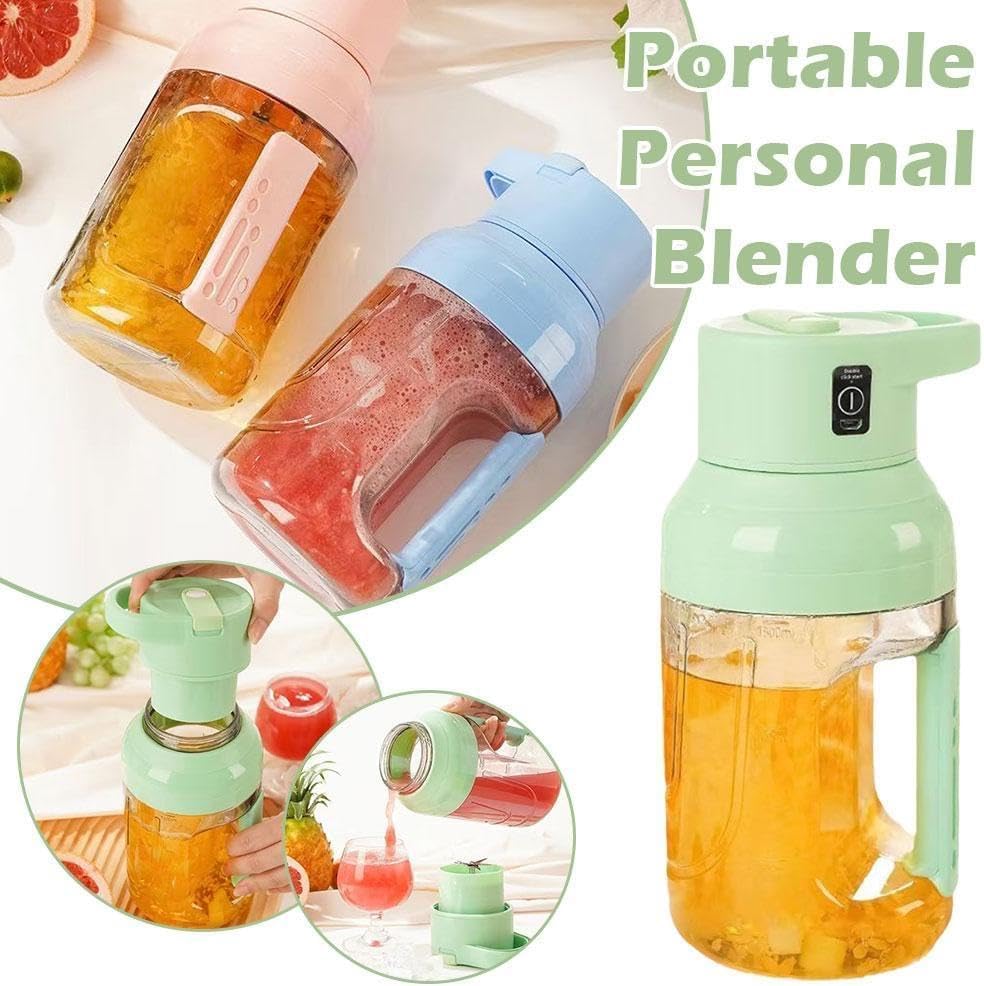 Portable Blender for Smoothies and Shakes, 1500 ml Mini Blender