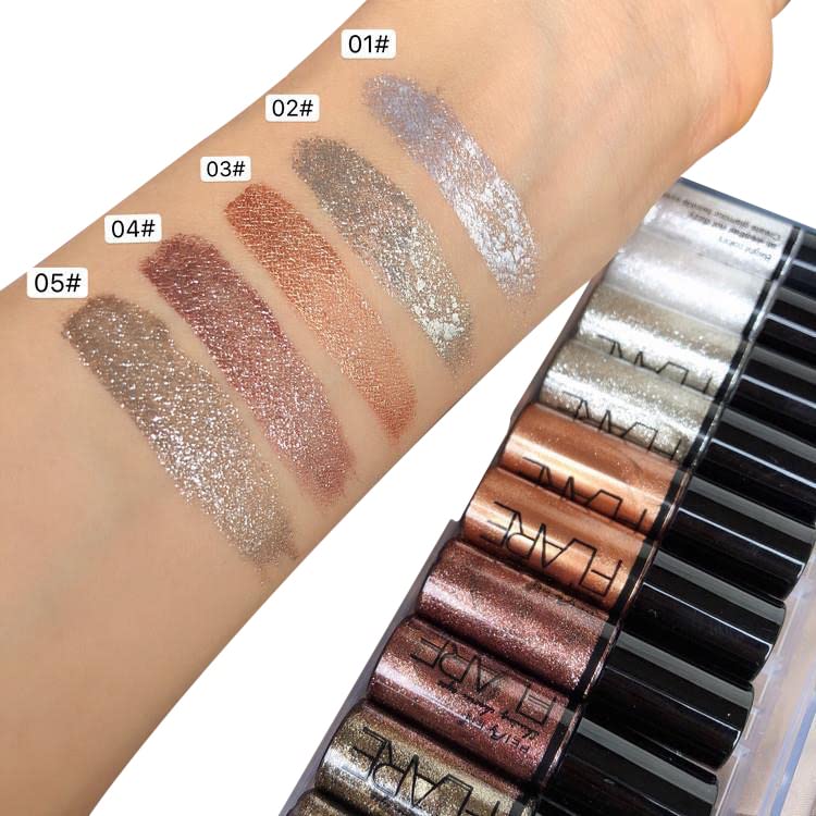 Flare Diamond Glitter Liquid Eyeshadow Pack of 10