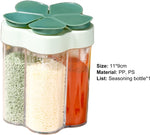 5 in 1 Spice Bottle Jar Large Capacity Food Grade Salt Sugar Bottle
