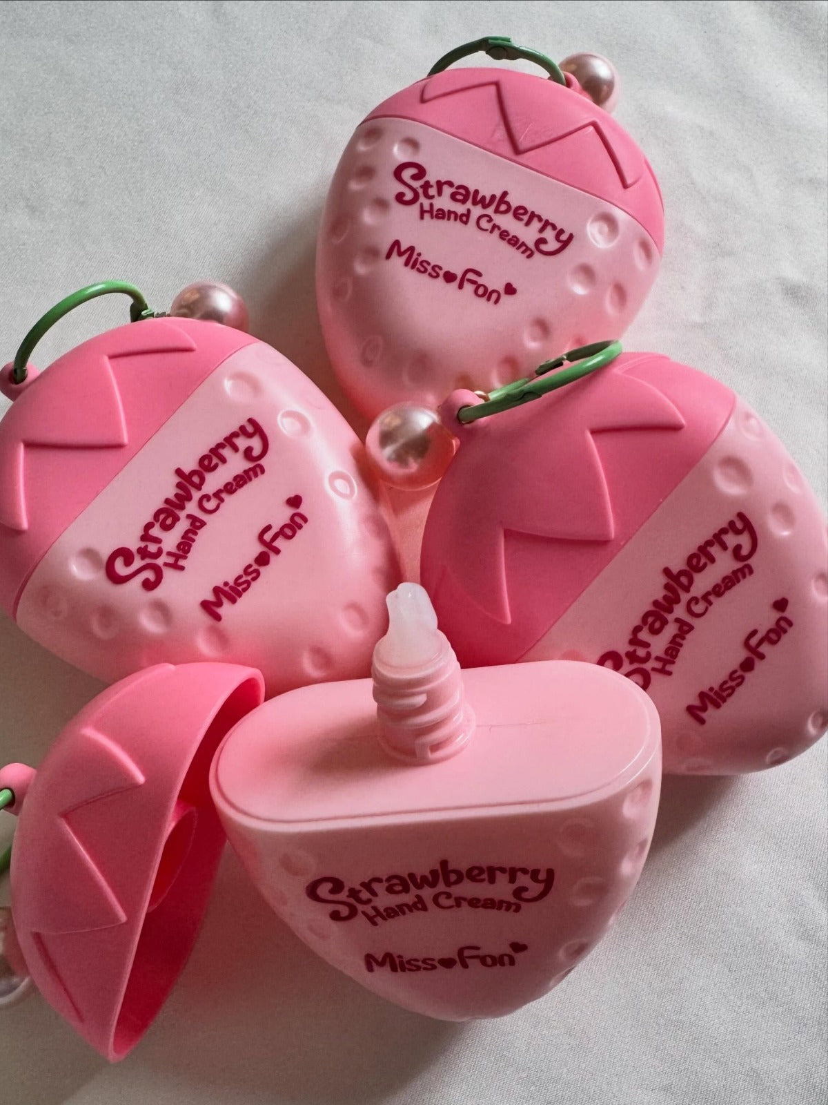 Miss Fon Strawberry-Shaped Moisturizing Hand Cream