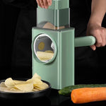 Multifunctional Table Top Drum Grater Square