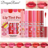 Dragon Ranee Tear Off Peel Off Lip Gloss 6Pcs Set