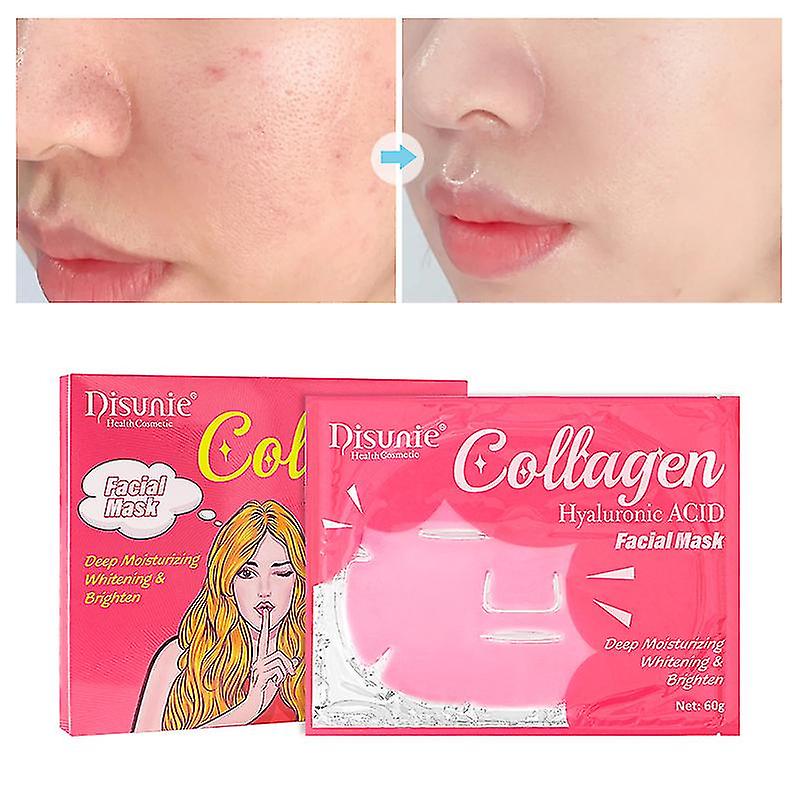 Disunie Hyaluronic Acid Collagen Mask Hydrating Moisturizing Refreshing Facial Mask