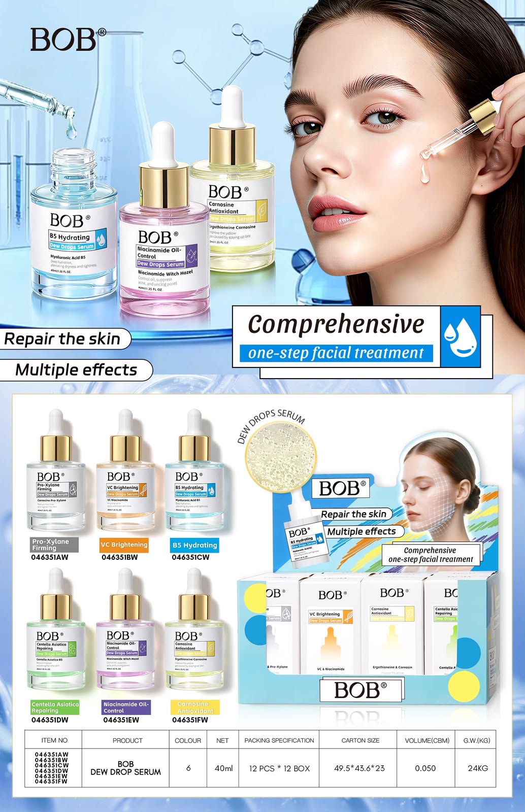 BOB Dew Drop Face Serum 40ml