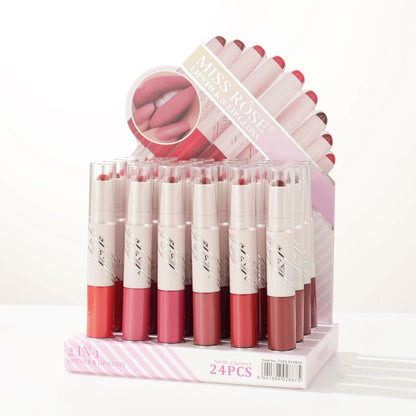 Miss Rose 2in1 Lipstick & Lipgloss