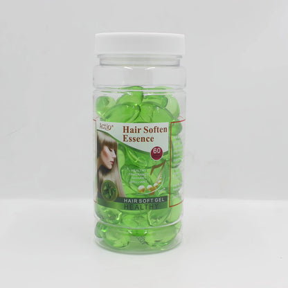 Actio Vitamin Shine Soft Gel Hair Growth Conditioning Oil Repair Hair Scalp Care 60pcs Capsules Bottle