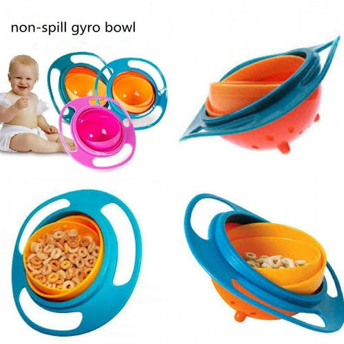 Gyro Bowl Universal 360 Degree Rotation Balance Bowl