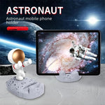 Astronaut Plastic Spacesuit Figurine Mobile Phone Holder Desktop Decoration Mobile Stand Abs Lazy Bracket