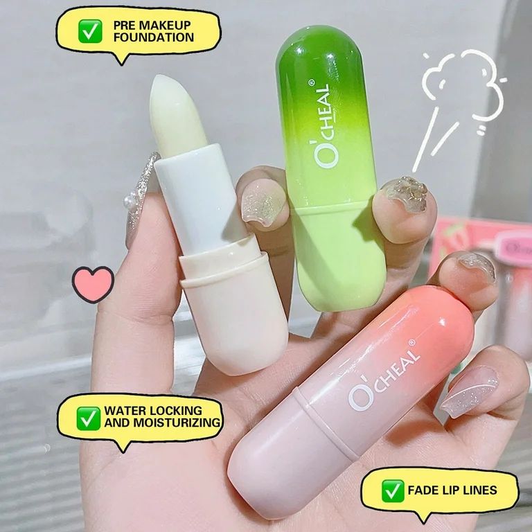 Ocheal Lip Moisturising Lip Balm 3pcs Set