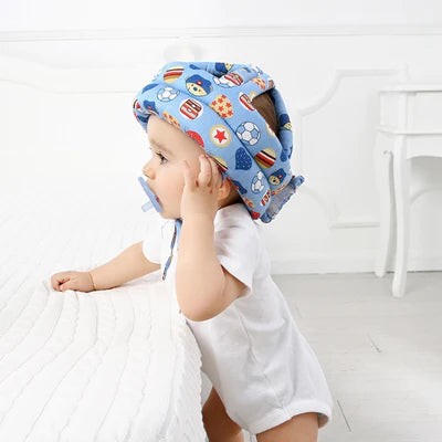 Baby Safety Helmet Head Protection Headgear Toddler Anti-Fall Pad Children Random Design