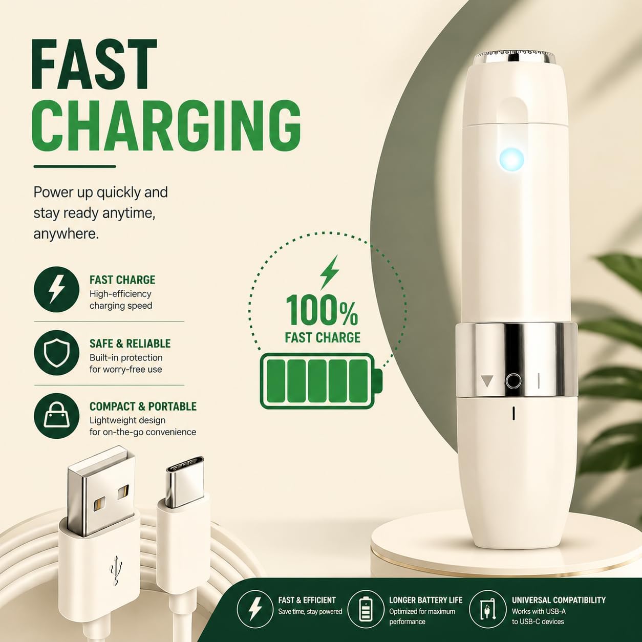 Rechargeable Flawless Hair Removal Machine Painless Facial For Face Chin Cheek Eyebrow Upper Lip Hair Removal Trimmer Shaver For Women