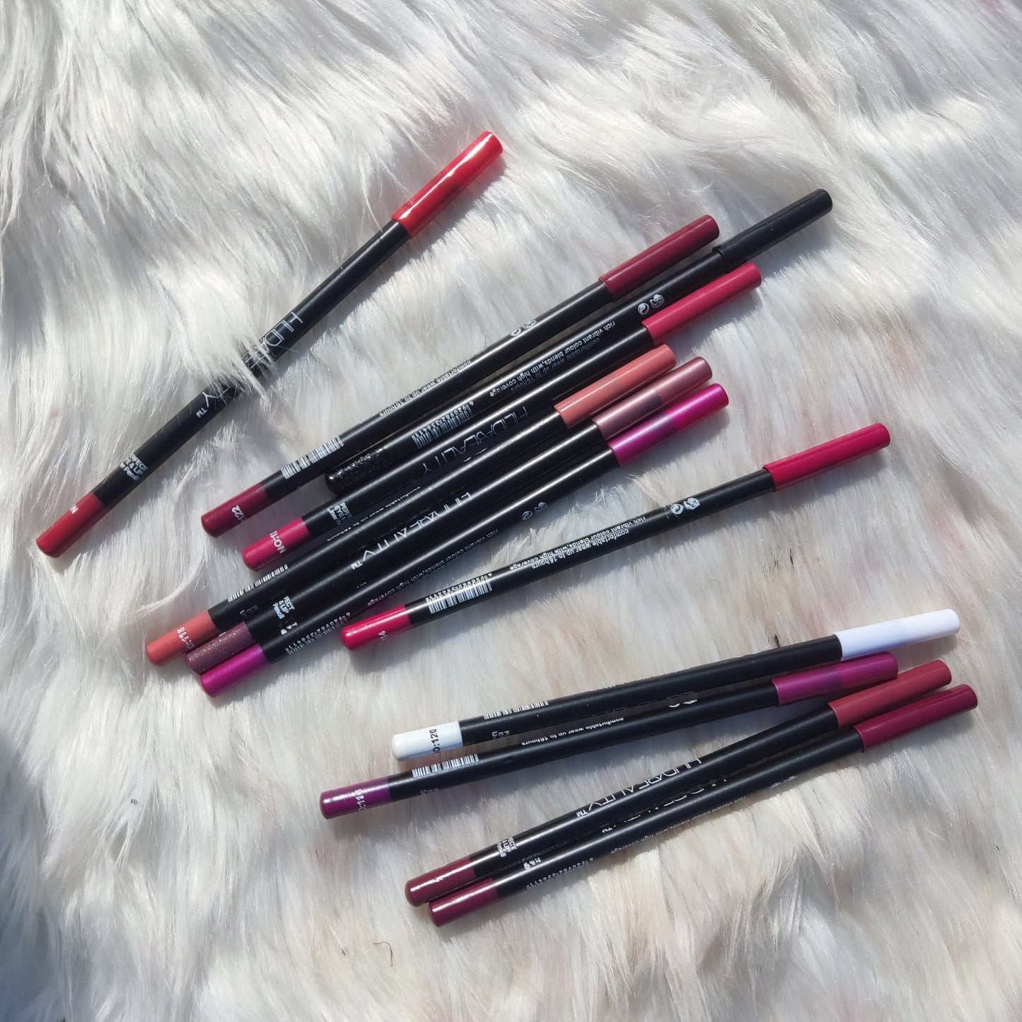 Huda Beauty Perfect Matte Eye And Lip Liner Pencil 12Pcs Set