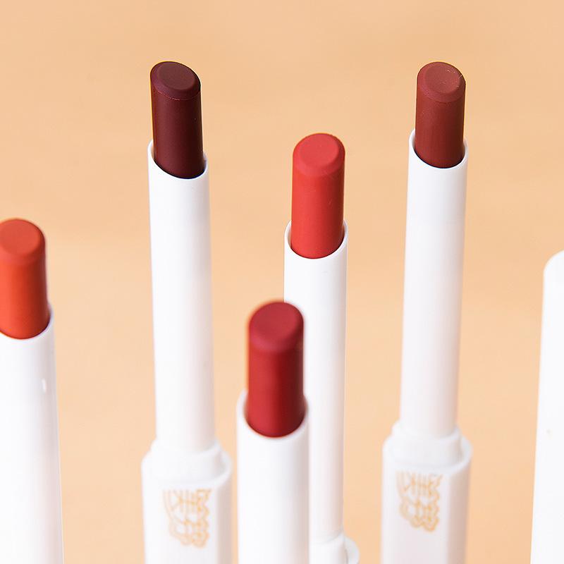 Matte Lipstick Velvet Container 6Pcs Set