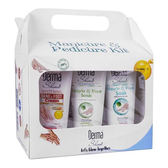 Derma Shine Manicure & Pedicure Kit Pack of 6