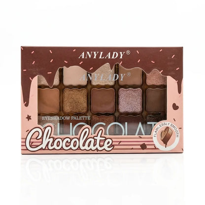 Anylady Chocolate Eyeshadow Palette 15 Shades
