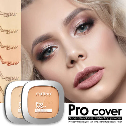 Maliao Pro Cover Super Blendable Perfecting Compact Powder Seamless Perfection For Every Skin Tone