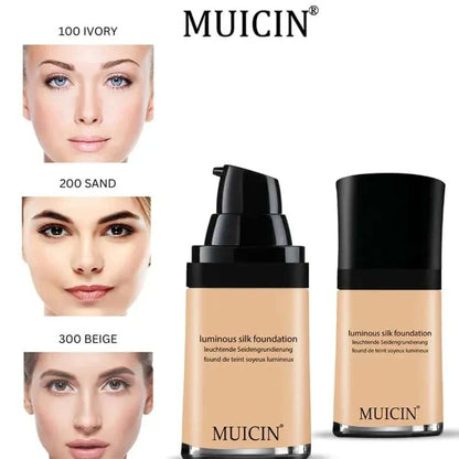 Muicin Silky Smooth Luminous Silk Foundation