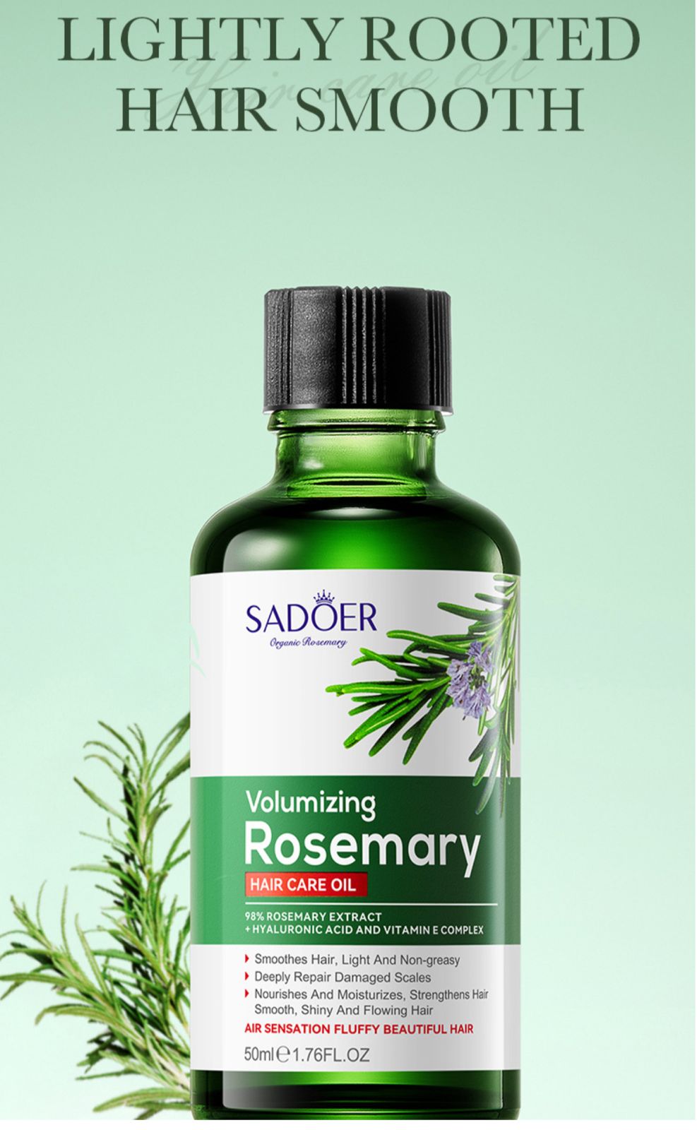 Sadoer Volumizing Rosemary Hair Care Oil 50ml