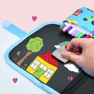 Portable Reusable Coloring Book Graffiti Drawing Board Sketch Book 62321