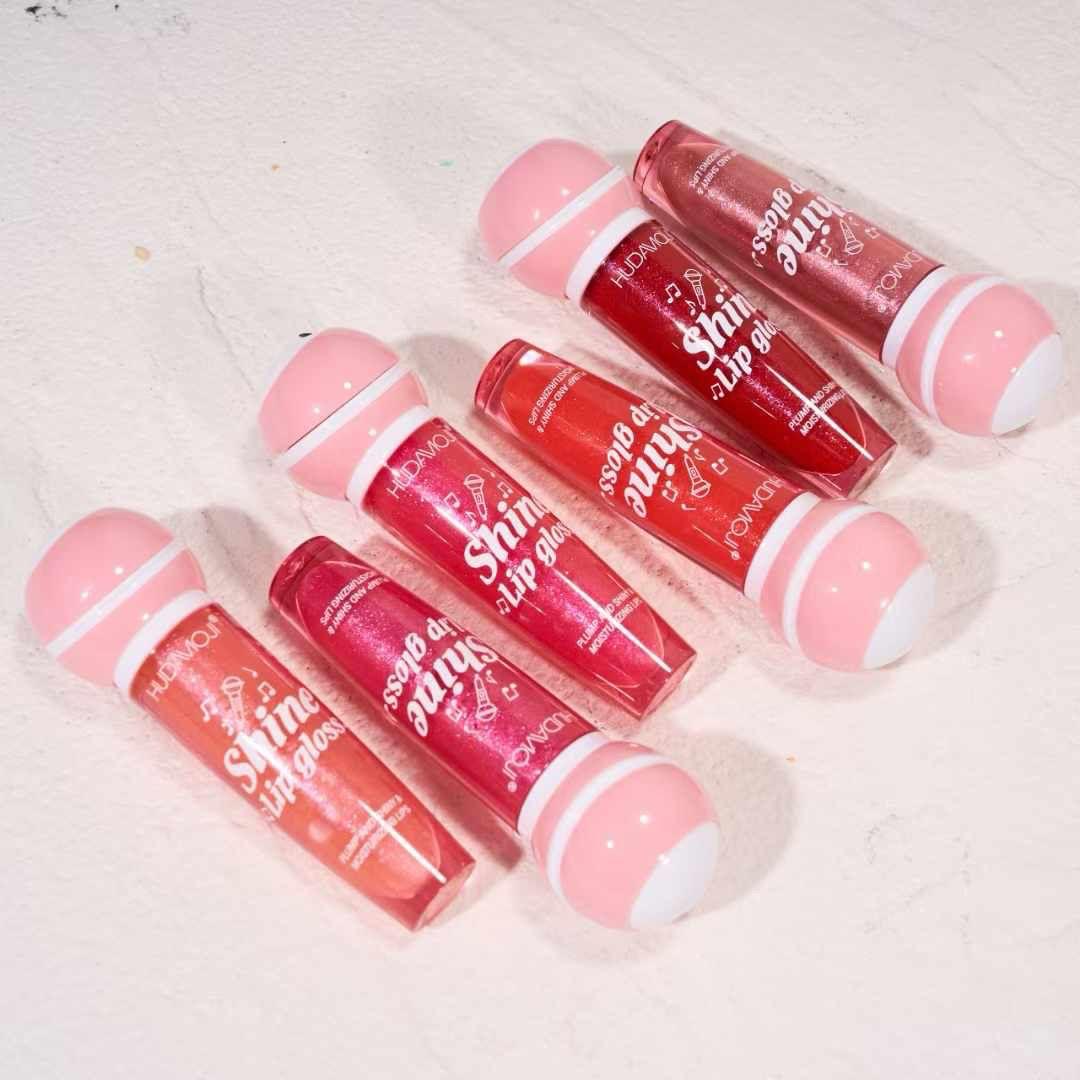 Hudamoji Shine Lipgloss 6Pcs Set