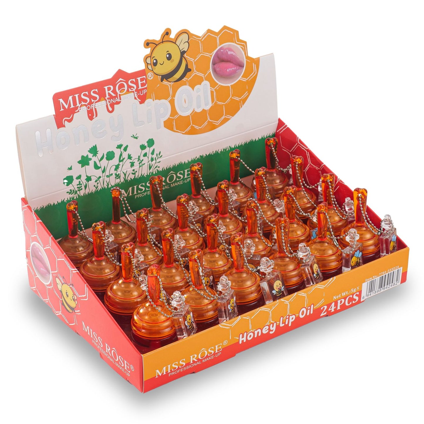 Miss Rose Honey Lip Oil Each