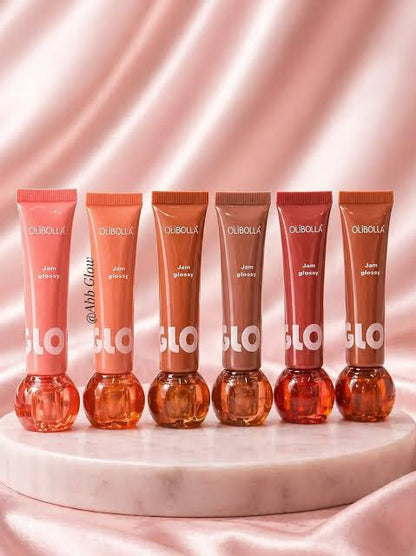 OLiBOLLA Jam Glossy Lip Gloss – Pack of 6