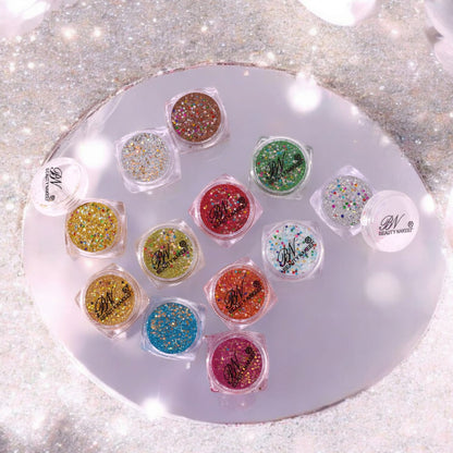 BN Beauty Nakeed Glitter 12Pcs Set
