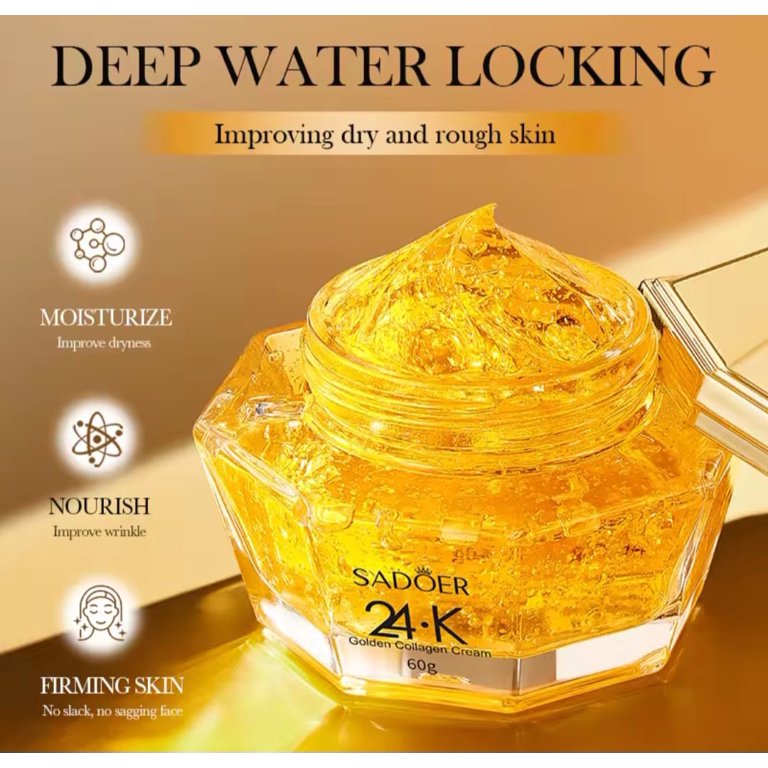 Sadoer 24K Gold Collagen Anti-Aging Face Cream 60g