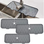 Kitchen Faucet Sink Splash Guard Faucet Water Catcher Mat