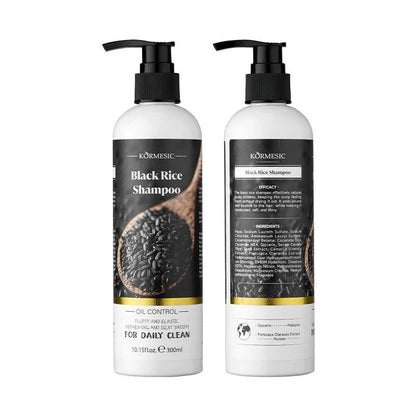 KORMESIC For Daily Care Refreshing And Silk Smooth Black Rice Shampoo 300ml