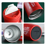 Creative Stainless Steel Thermal Insulated Coffee Cup With LED Temperature Display 380ml