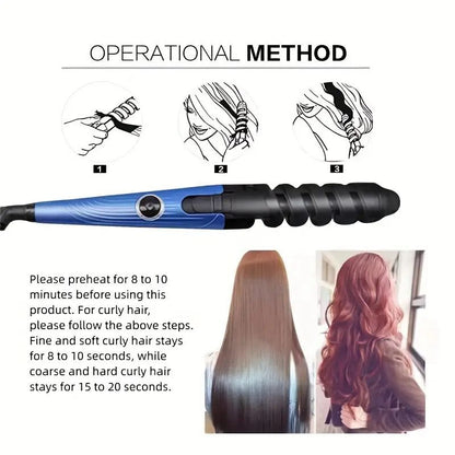 Portable Electric Hair Curler Ceramic Curling Iron Hair Styling Maker
