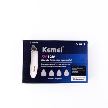 Kemei KM-8050 5-in-1 Beauty Skin Care Vacuum Pore Cleaner