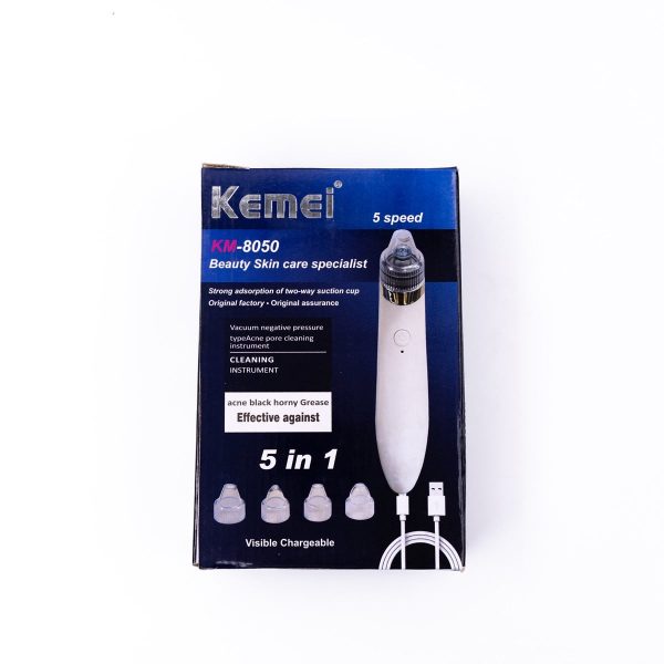 Kemei KM-8050 5-in-1 Beauty Skin Care Vacuum Pore Cleaner