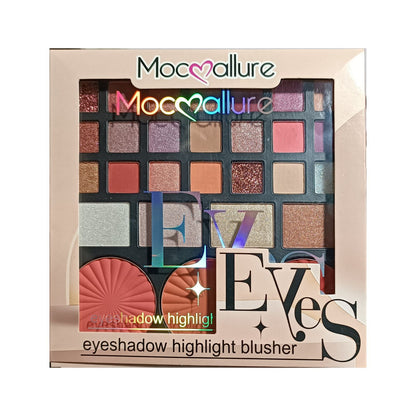 Mocallure All in One Palette Eye Shadow, Blush & Highlighter Kit