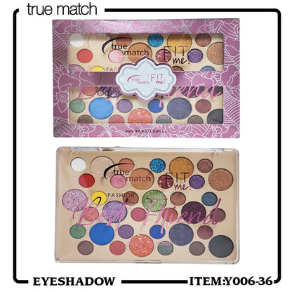 True Match Fit Me 36 Color Eyeshadow Kit